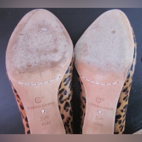 Corso Como Women's High Heel Shoes, Round Toe Leopard, 3” Heels; Size 6 1/2 M - Picture 11 of 12